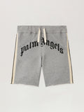 PALM ANGELS  GREY MELANGE - BLACK PMCI026F25FLE001