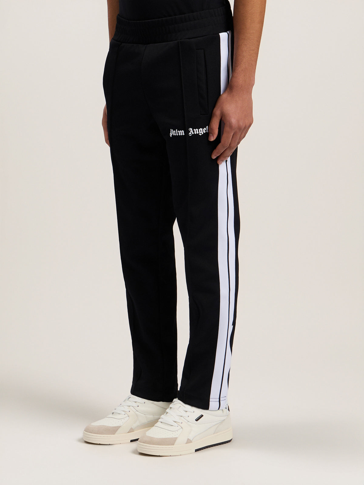 PALM ANGELS  BLACK WHITE PMCJ005C99FAB002