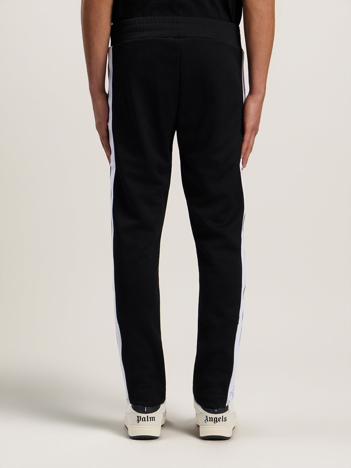 PALM ANGELS  BLACK WHITE PMCJ005C99FAB002
