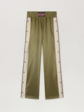 PALM ANGELS Boxe Track Pants MILITARY GREEN BLACK PMCJ04IS26FAB001
