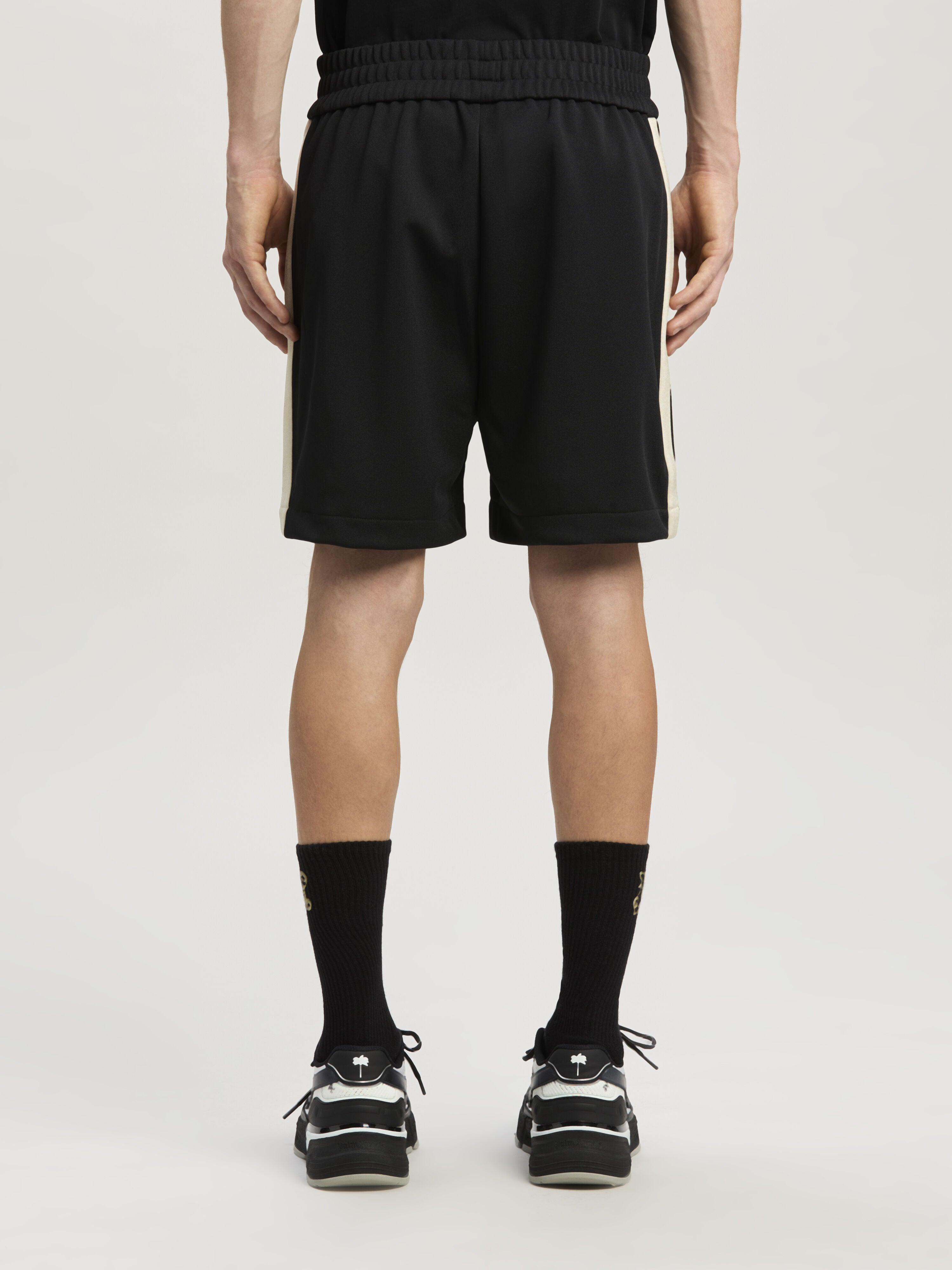 PALM ANGELS  BLACK OFF WHITE PMCL004C99FAB001