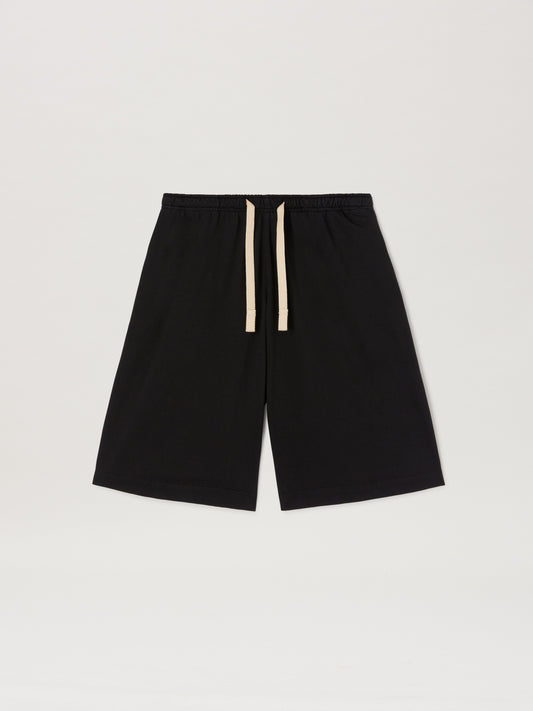 PALM ANGELS  PALMS SHORTS BLACK - BLACK PMCS011S25FAB001