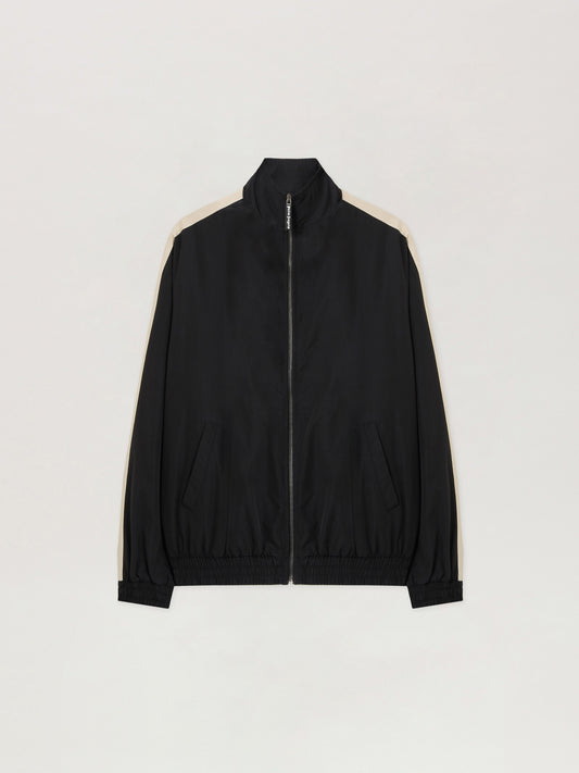 PALM ANGELS  BLACK - OFF WHITE PMEB029F25FAB001