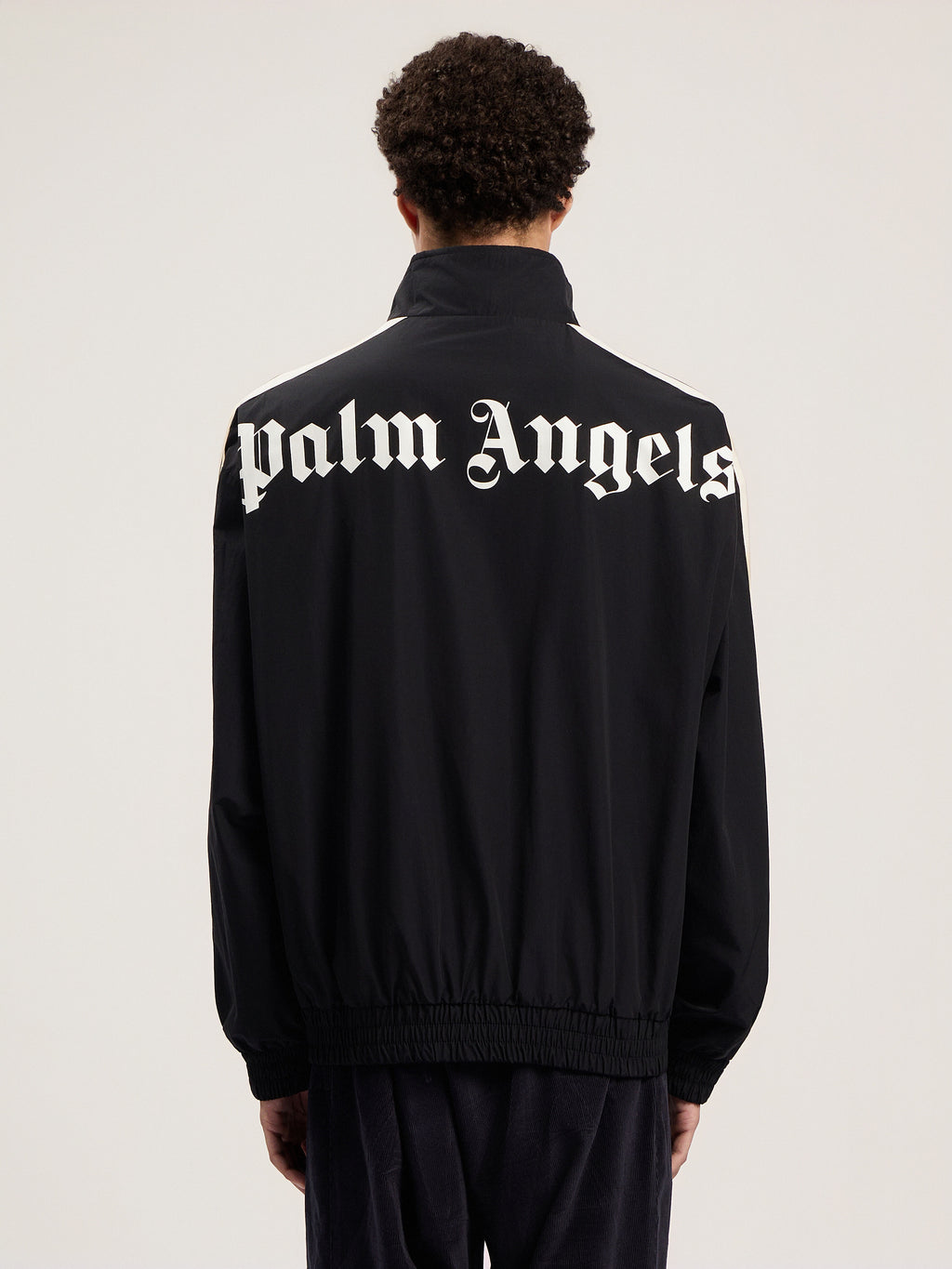PALM ANGELS  BLACK - OFF WHITE PMEB029F25FAB001