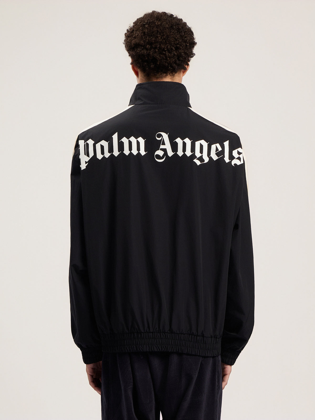 PALM ANGELS  BLACK - OFF WHITE PMEB029F25FAB001