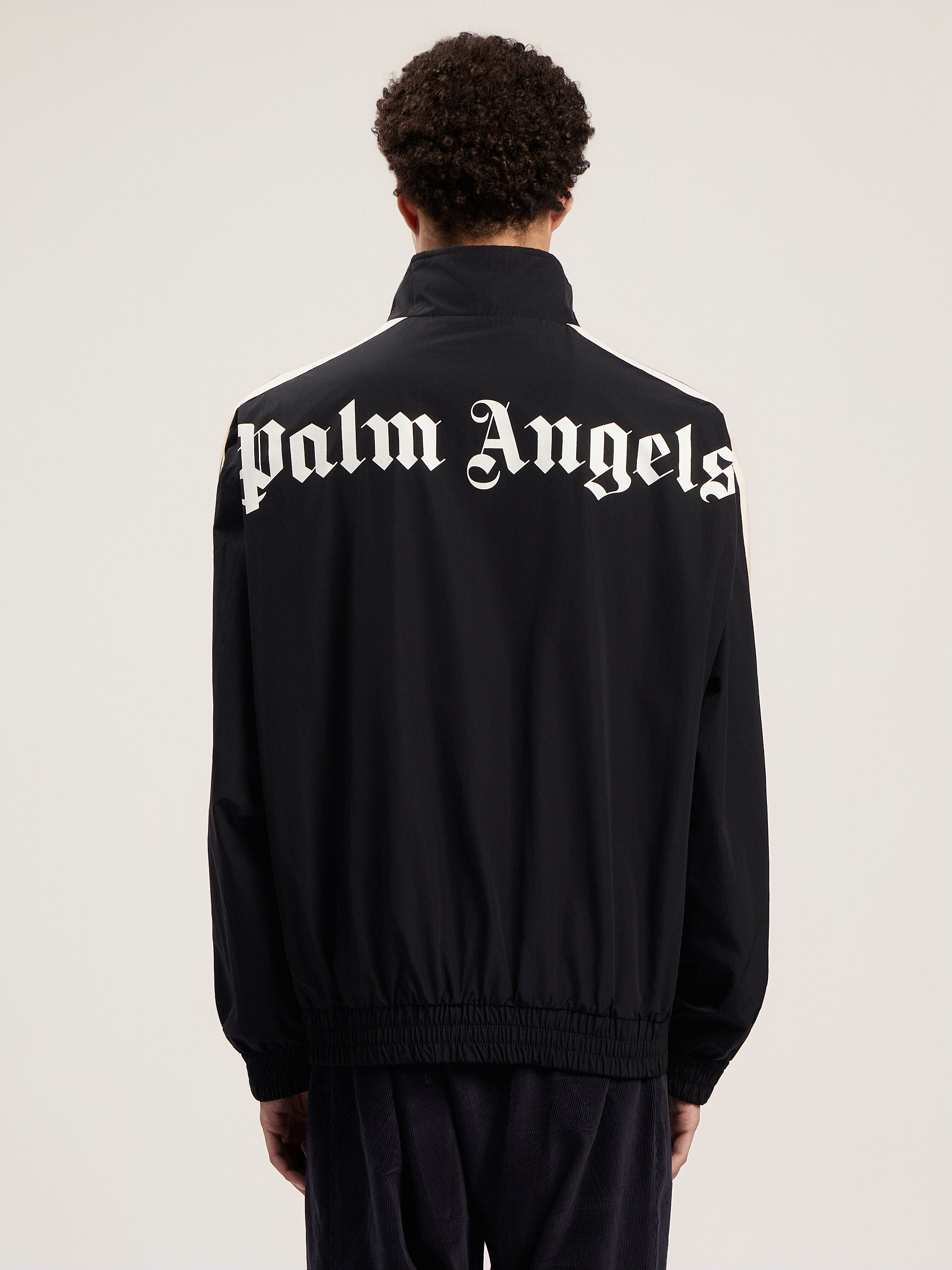 PALM ANGELS  BLACK - OFF WHITE PMEB029F25FAB001
