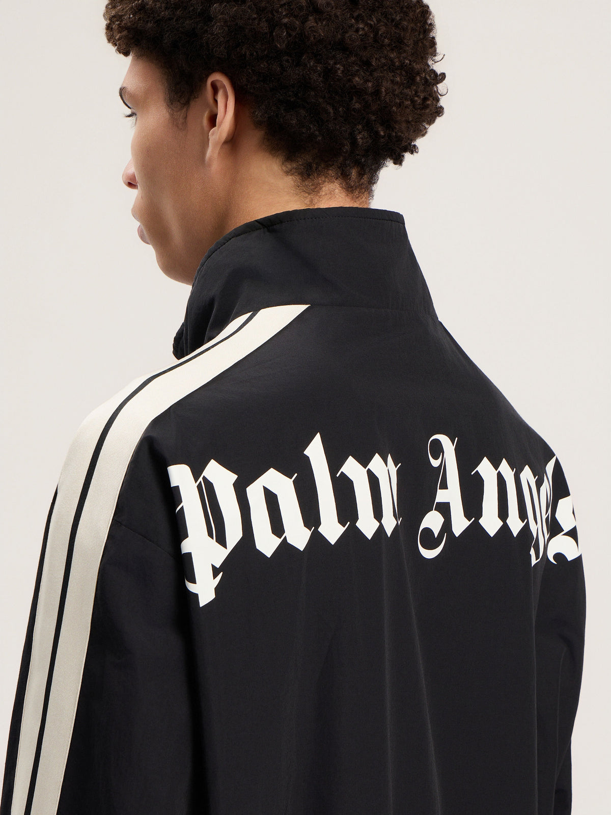 PALM ANGELS  BLACK - OFF WHITE PMEB029F25FAB001