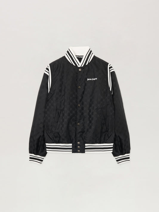 PALM ANGELS  BLACK - OFF WHITE PMEH037F25FAB001