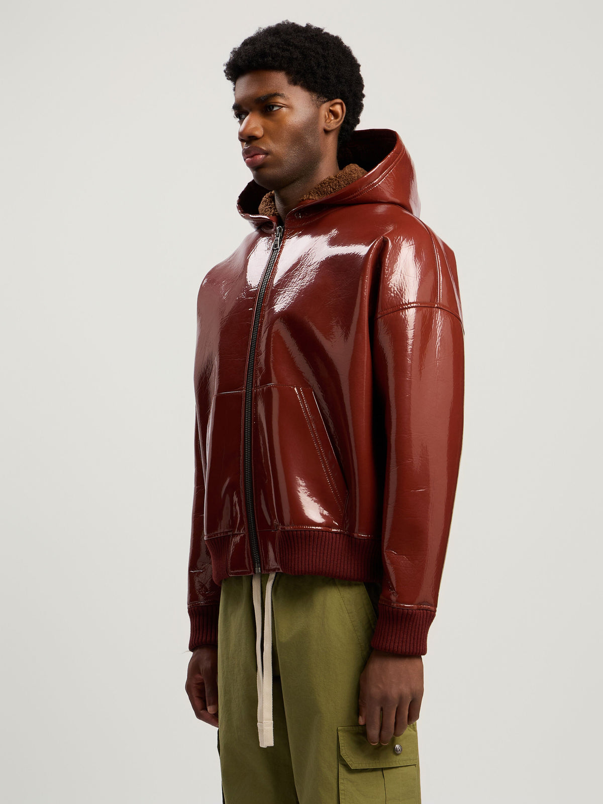 PALM ANGELS  BRICK RED - BRICK RED PMEH03AF25FAB001