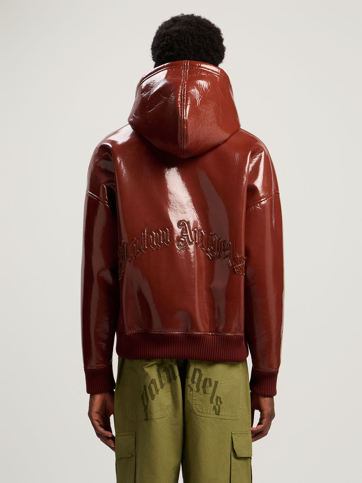 PALM ANGELS  BRICK RED - BRICK RED PMEH03AF25FAB001