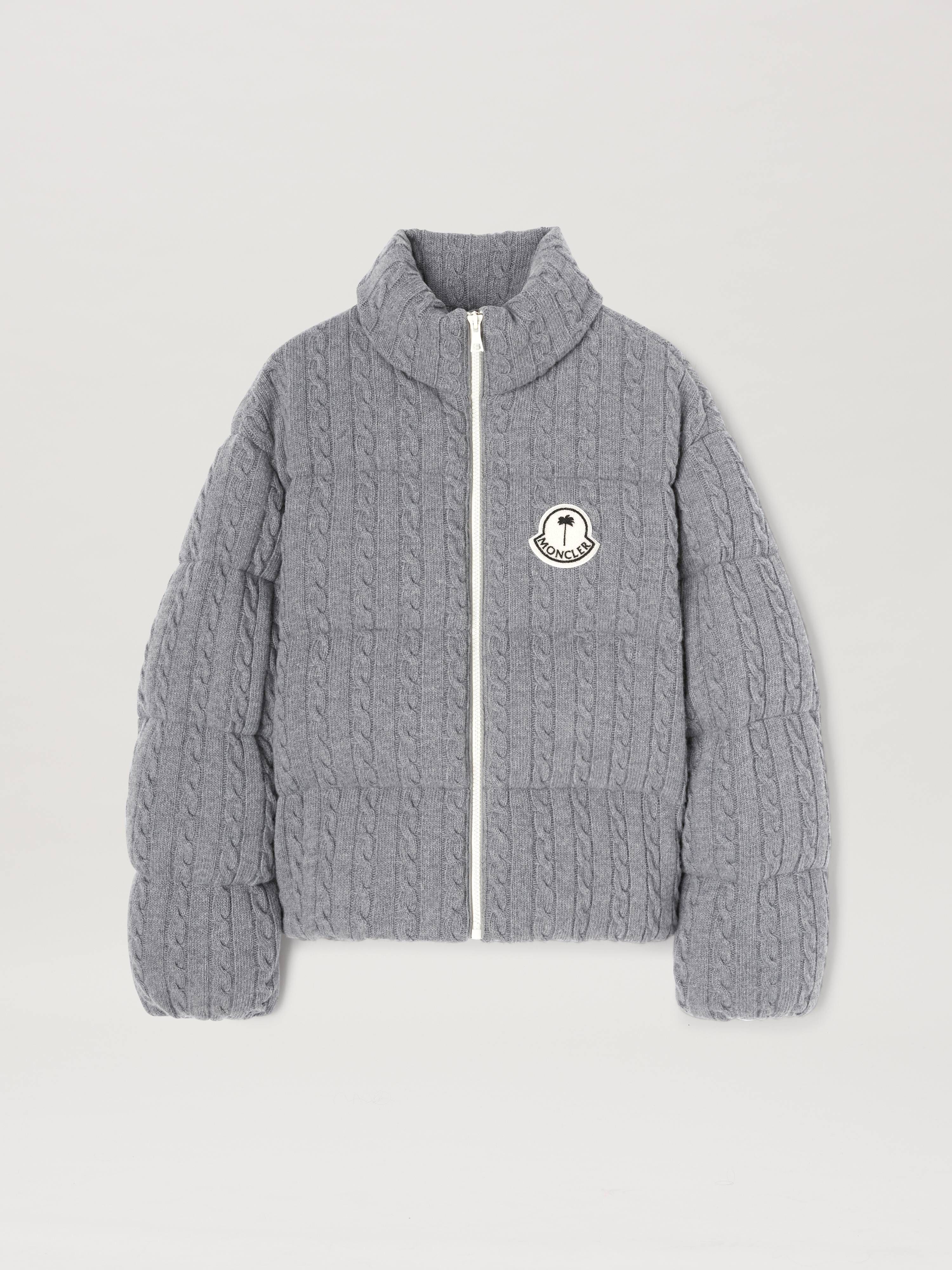 PALM ANGELS   GREY - WHITE PMEJ007T25KNI001