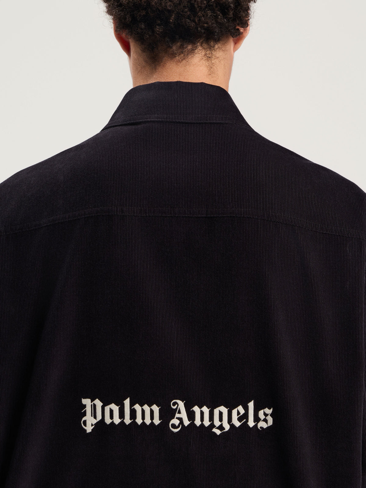 PALM ANGELS  ANTHRACITE - OFF WHITE PMES024F25FAB001