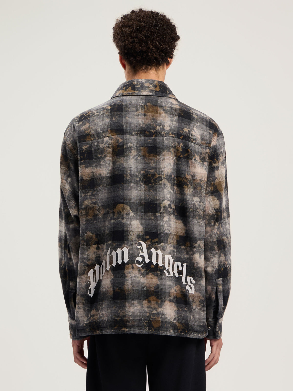 PALM ANGELS  GREY - OFF WHITE PMES049F25FAB001