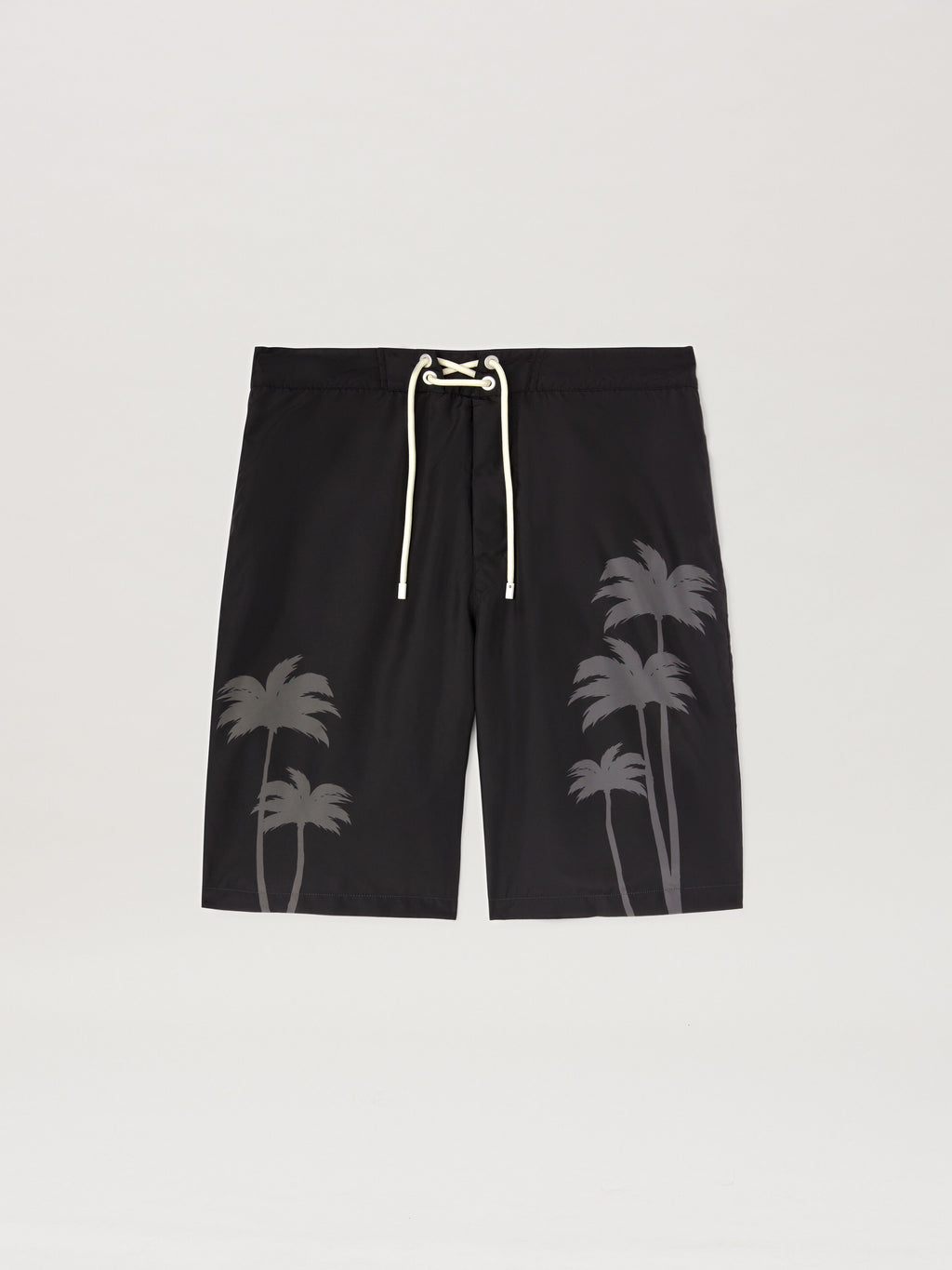 PALM ANGELS  PALMS SWIMSHORTS BLACK - BLACK PMFD017S25FAB003