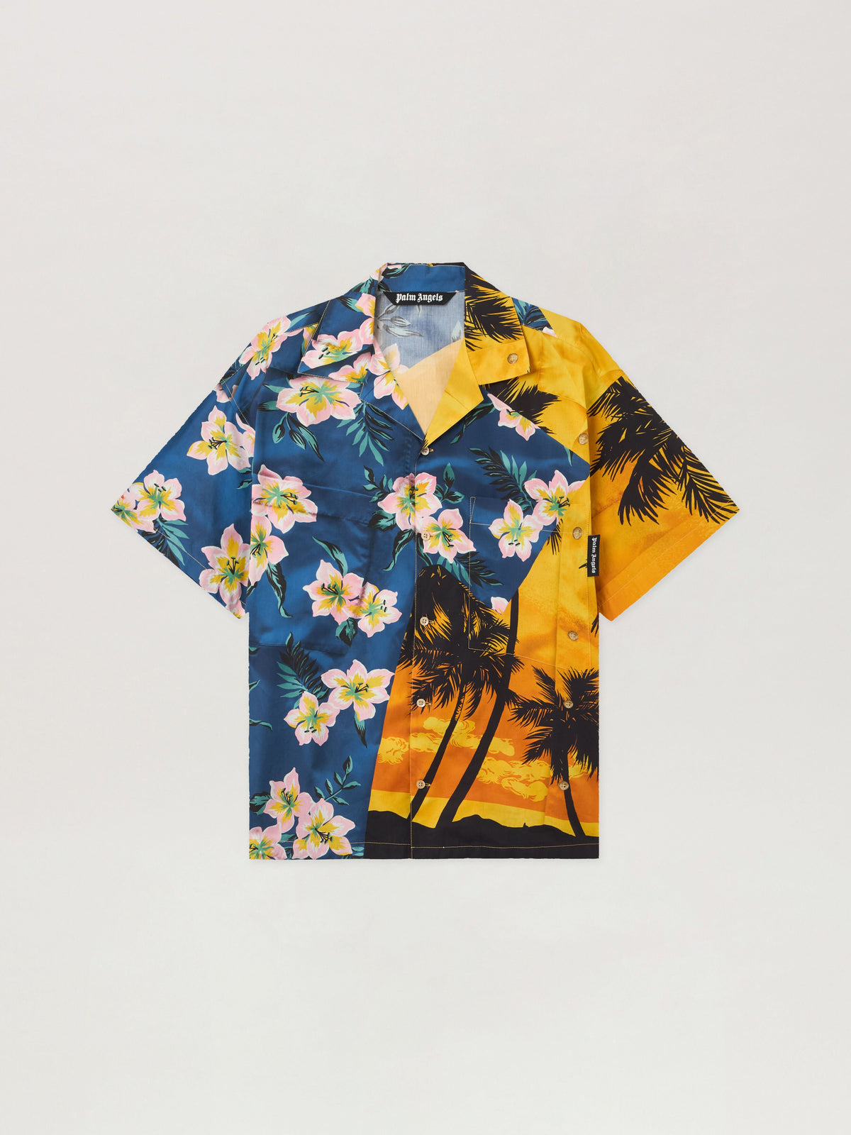 PALM ANGELS  BLUE - YELLOW PMGG00DF25FAB001