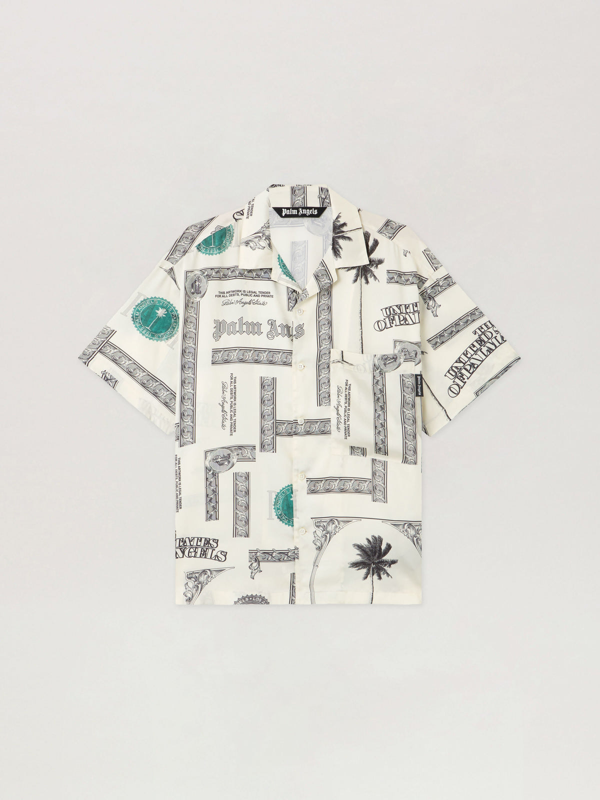 PALM ANGELS  IVORY - BLACK PMGG00DF25FAB003
