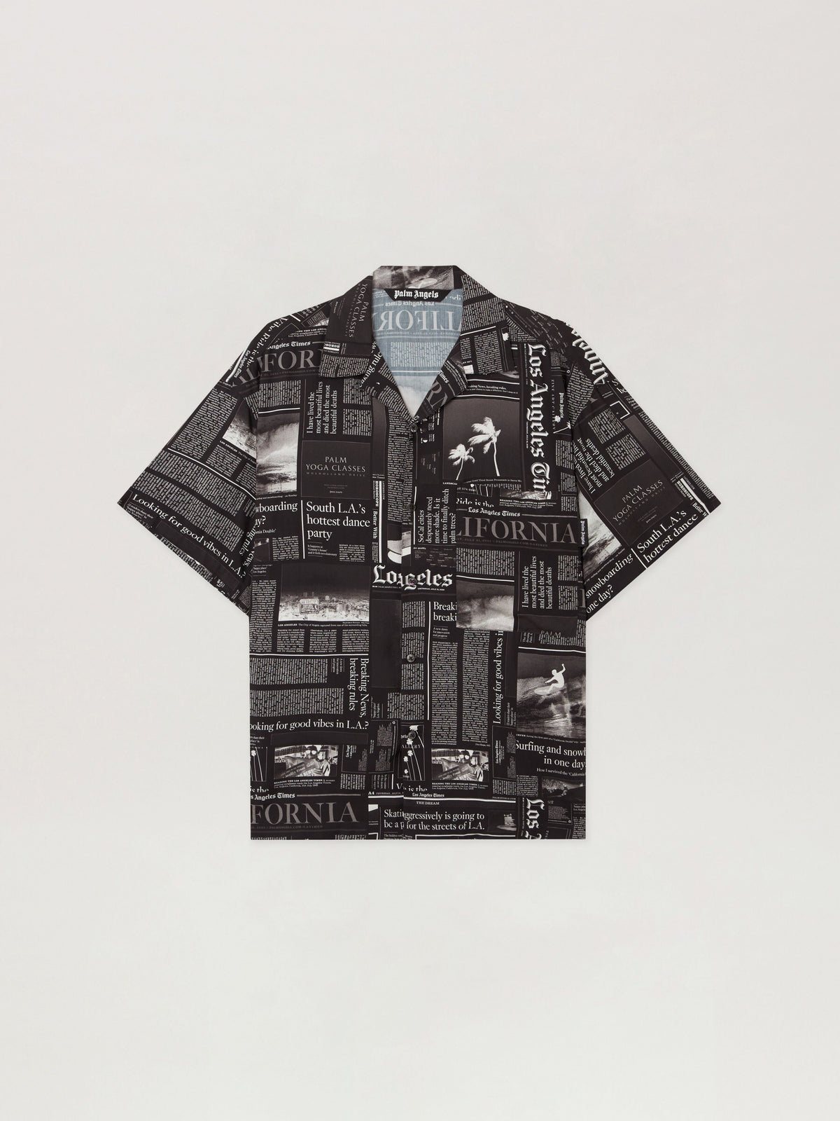 PALM ANGELS  BLACK - OFF WHITE PMGG00DF25FAB005