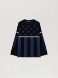 PALM ANGELS  NAVY BLUE - DUSTY BLUE PMHE084F25KNI001
