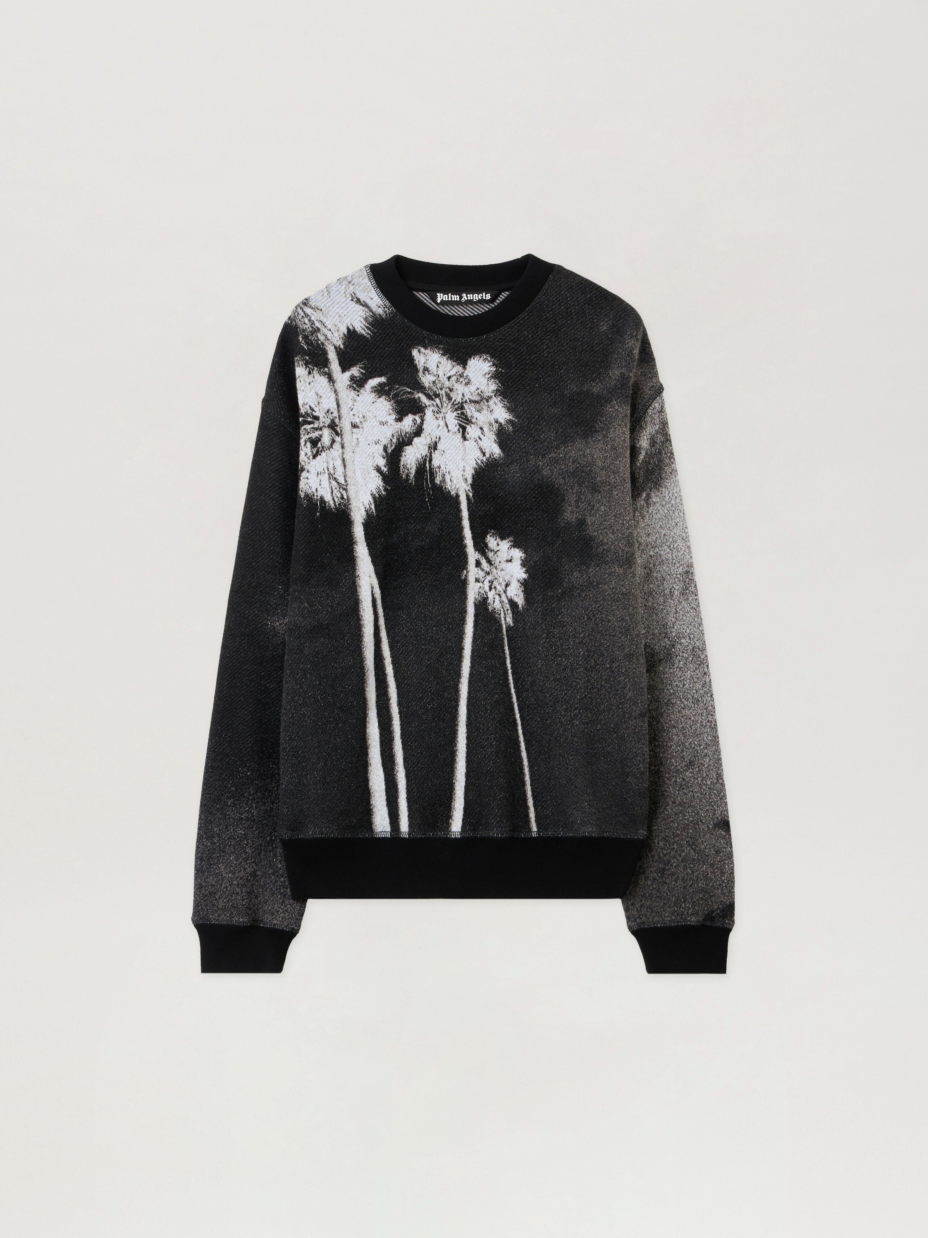 PALM ANGELS  BLACK - WHITE PMHE086F25KNI001