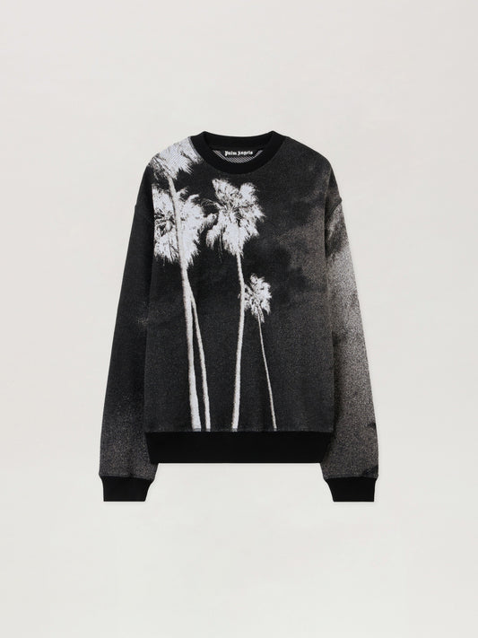 PALM ANGELS  BLACK - WHITE PMHE086F25KNI001