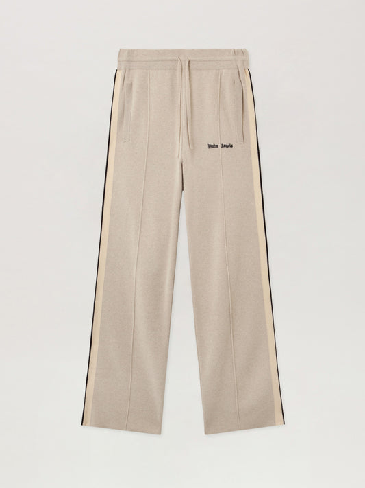 PALM ANGELS  LIGHT BEIGE - BLACK PMHG023F25KNI001