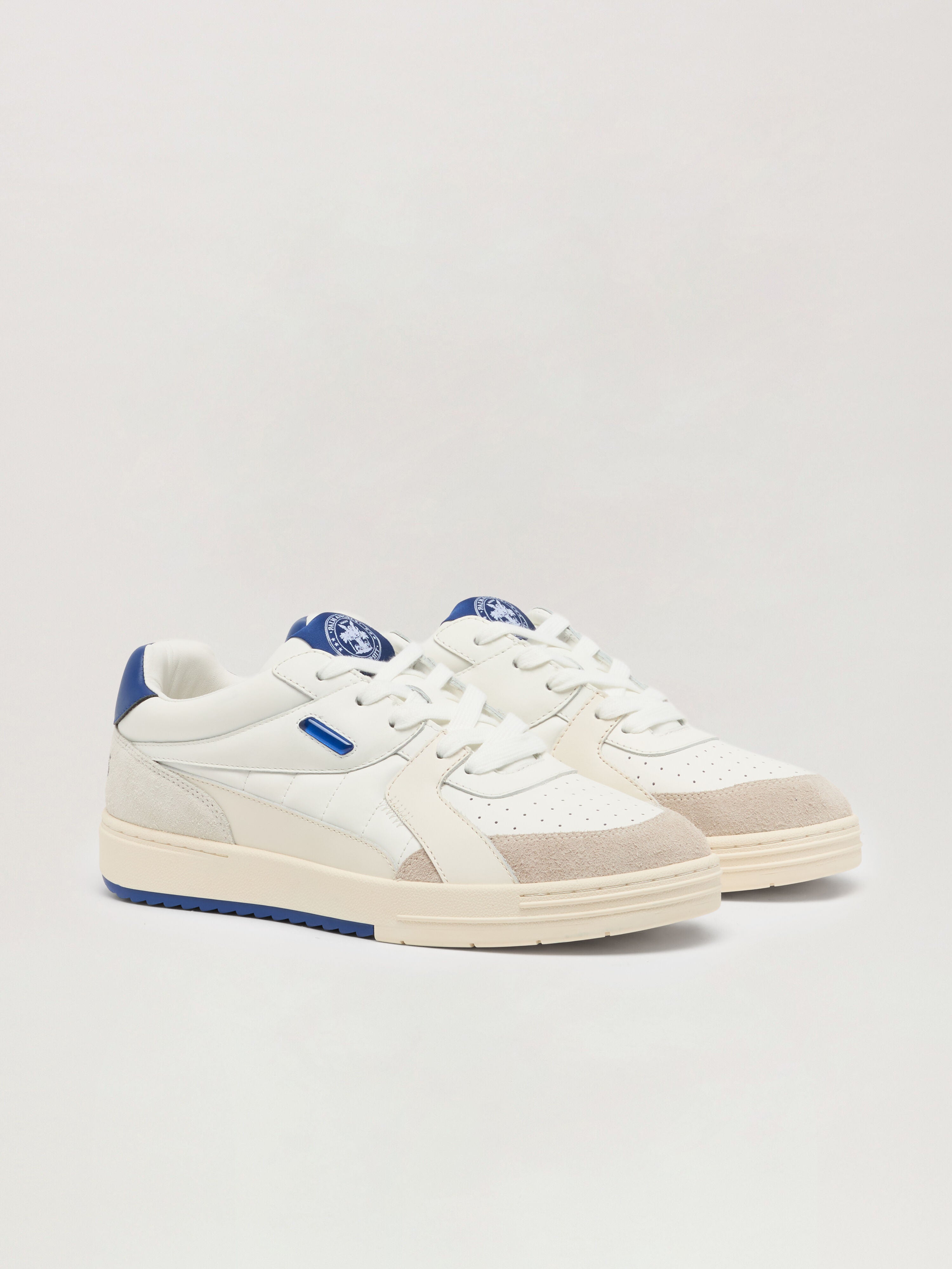 PALM ANGELS  WHITE BLUE PMIA078C99LEA001
