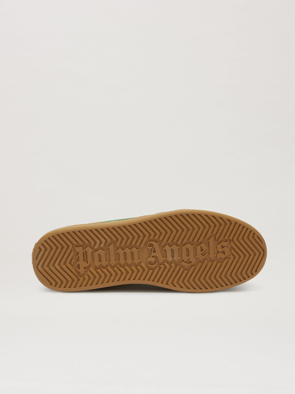 PALM ANGELS  NEW PALM 1 SUEDE WHITE - GREEN PMIA099S25LEA002