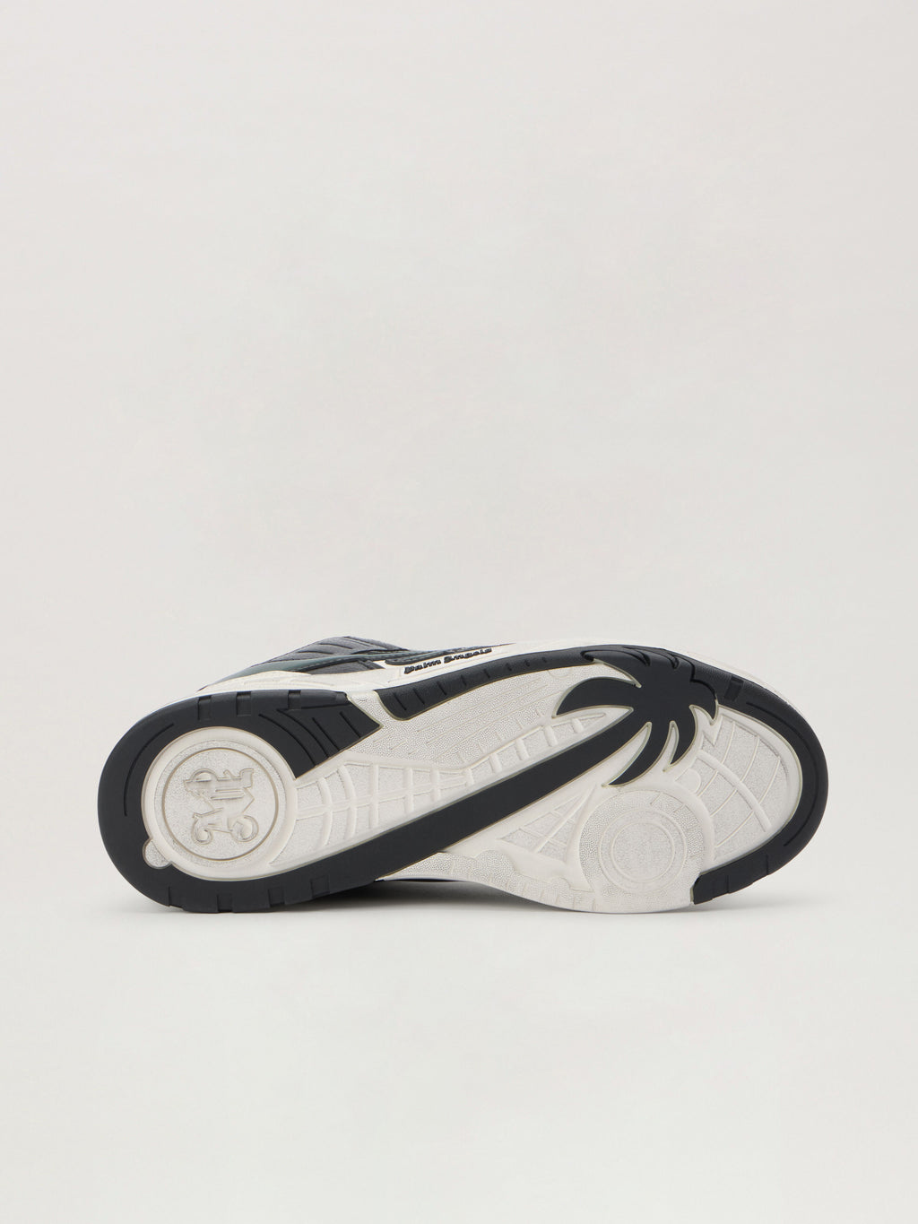 PALM ANGELS Venice Worn Out Sneakers WHITE - SAGE PMIA101F25LEA001