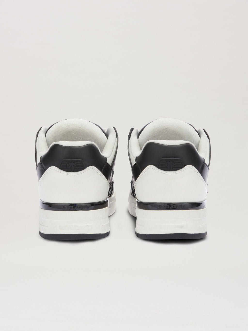 PALM ANGELS  VENICE SNEAKERS WHITE - BLACK PMIA101S25LEA001