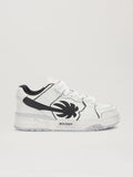 PALM ANGELS  VENICE WORN OUT SNEAKERS WHITE - BLACK PMIA101S25LEA002