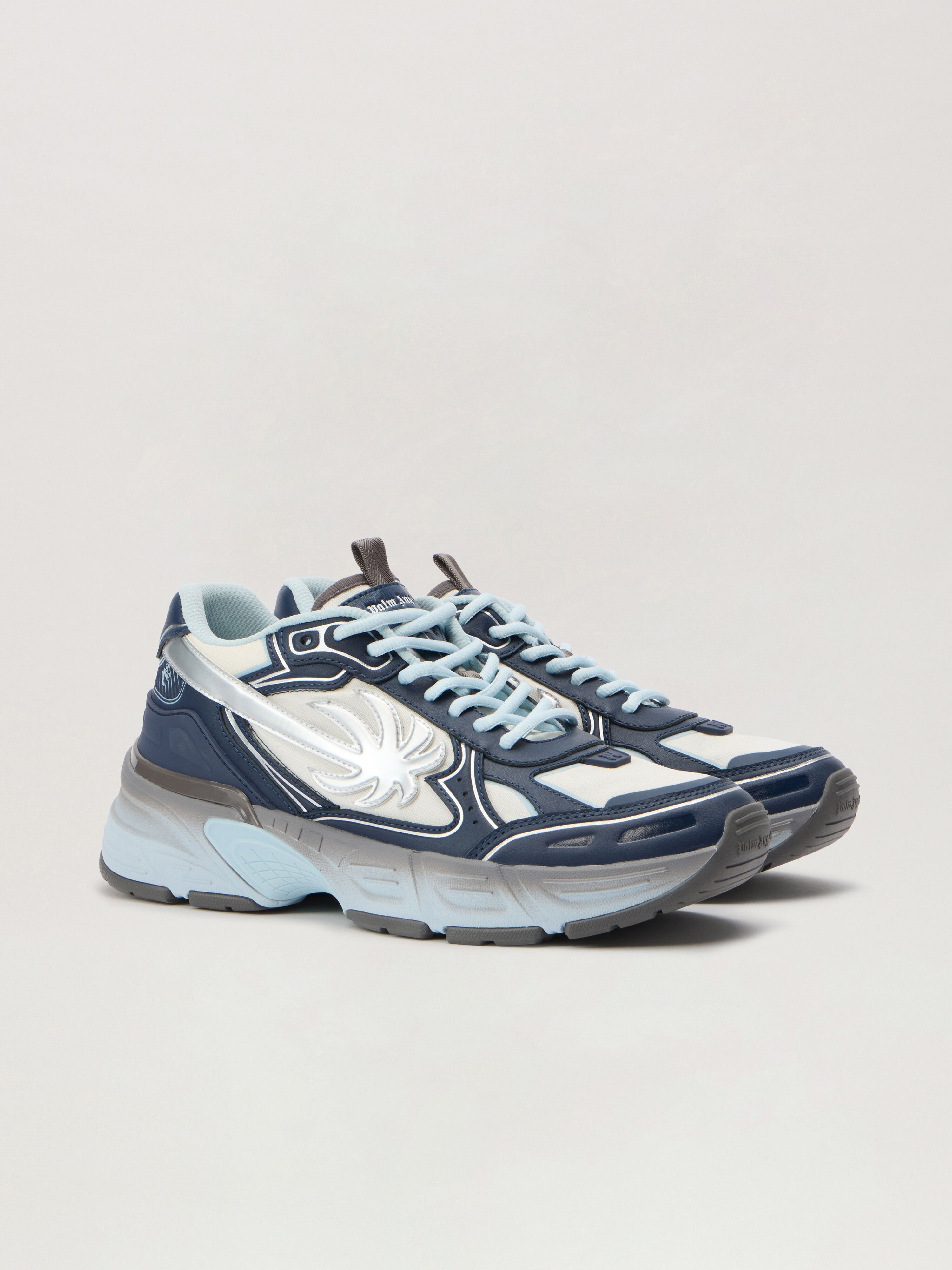 PALM ANGELS PA 4 Sneakers COBALT BLUE - SILVER PMIA102F25FAB001
