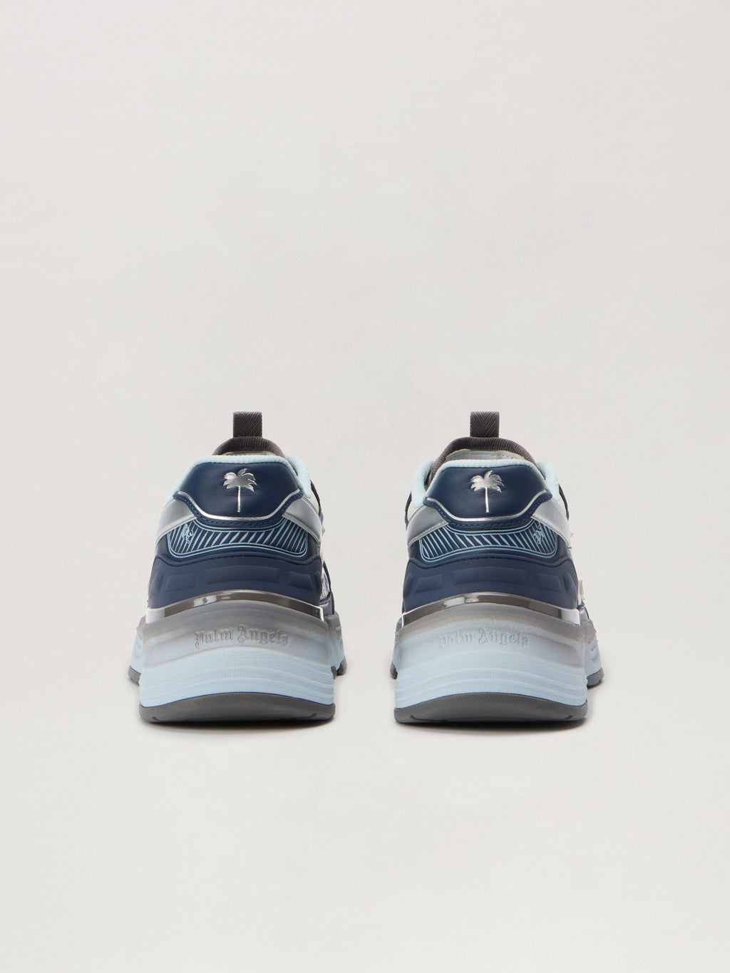 PALM ANGELS PA 4 Sneakers COBALT BLUE - SILVER PMIA102F25FAB001