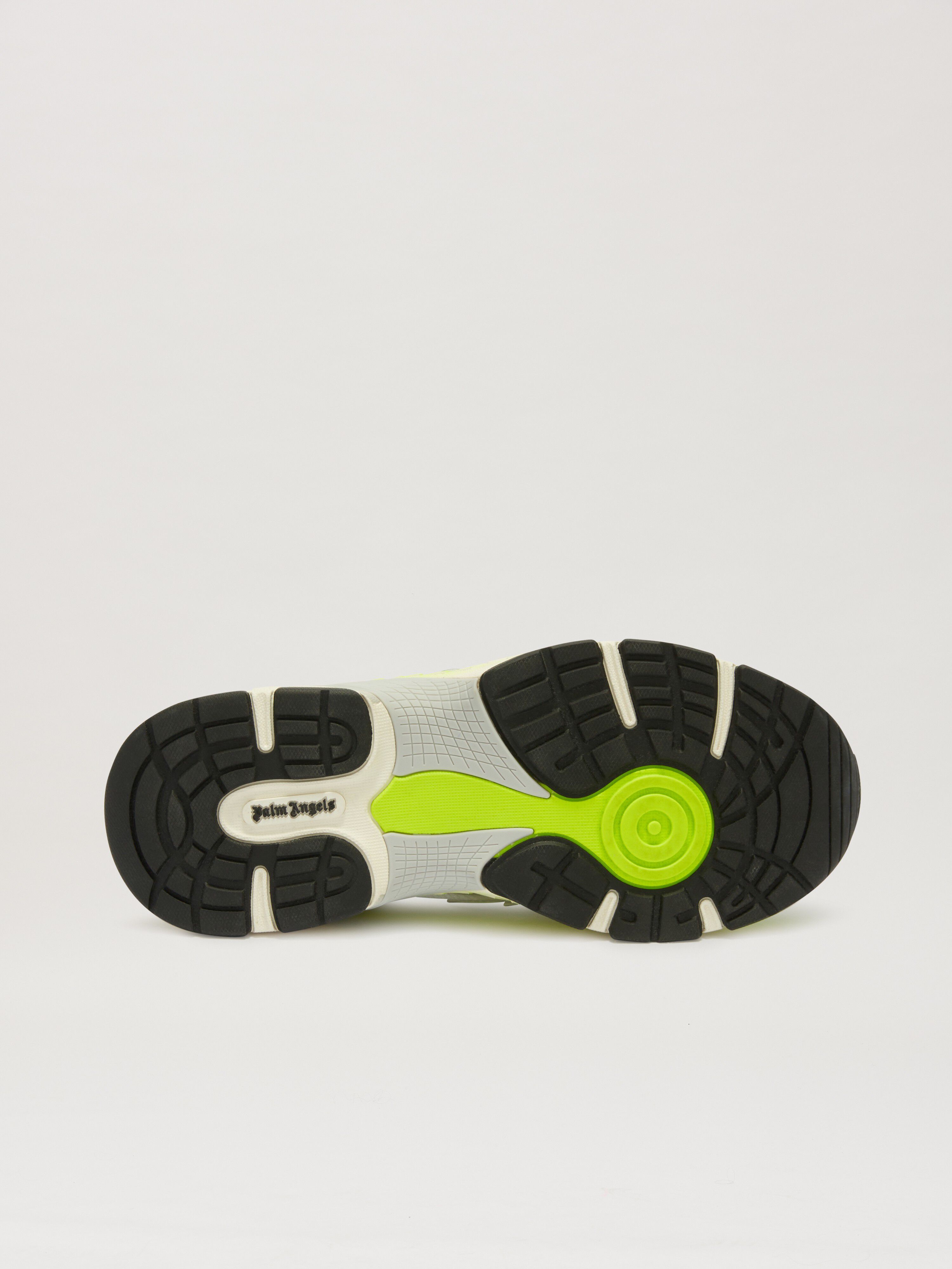 PALM ANGELS  PA 4 FLUO SNEAKERS YELLOW FLUO - SILVER PMIA102S25FAB002