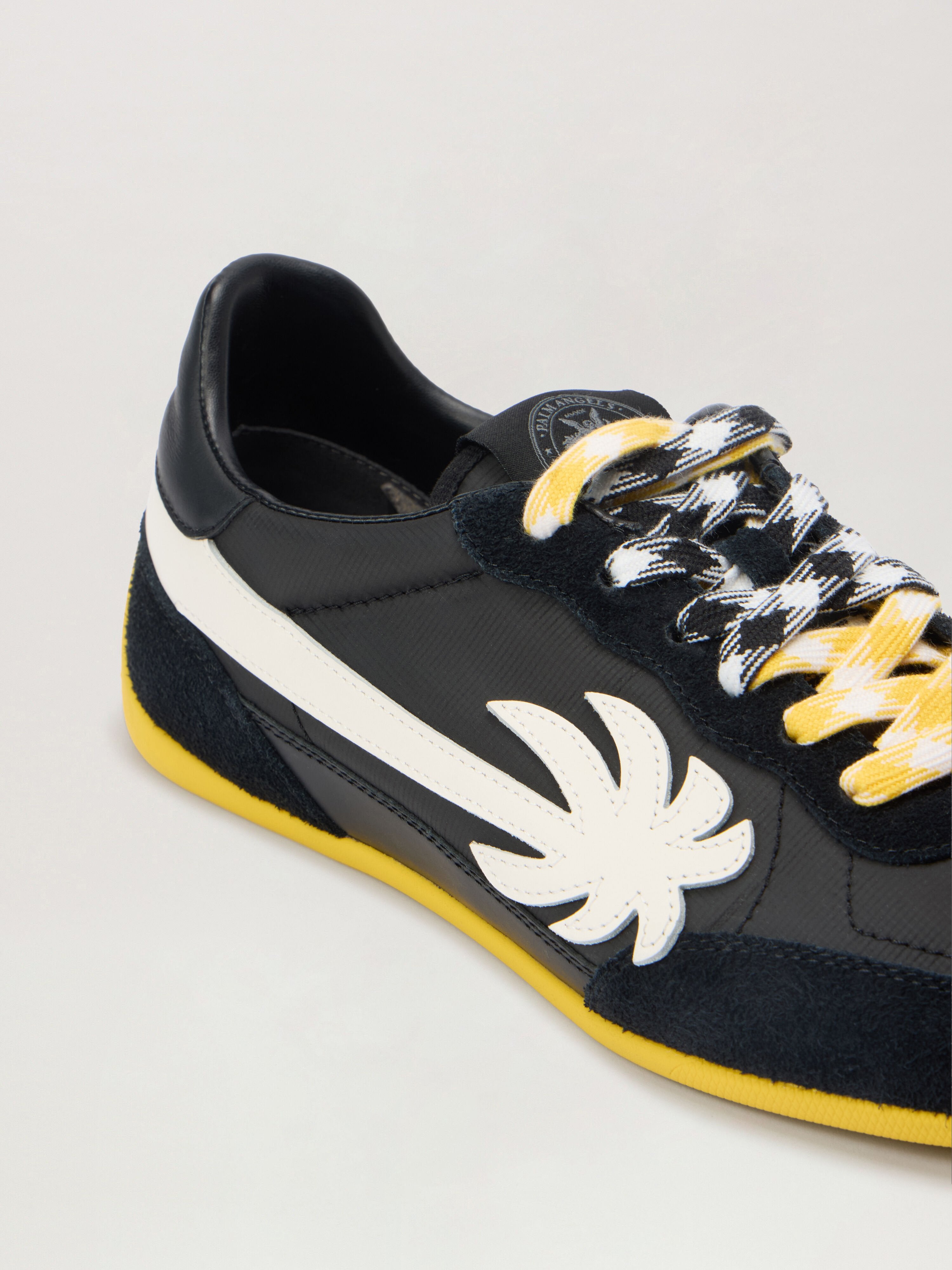 PALM ANGELS PA 5 Sneakers BLACK - WHITE PMIA105F25LEA001