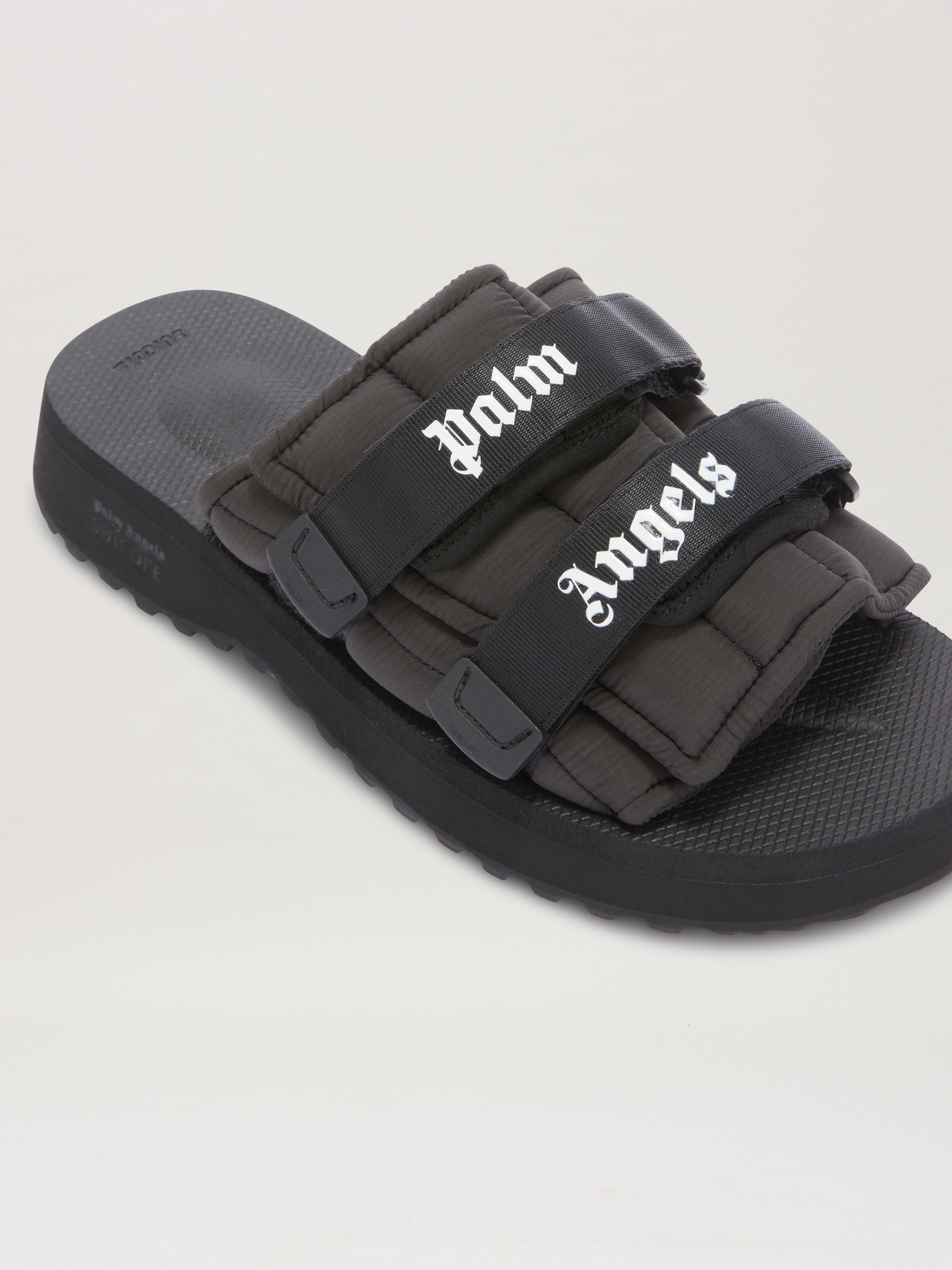 PALM ANGELS  PALM ANGELS X SUICOKE MOTO-P BLACK - BLA BLACK - BLACK PMIH015S25FAB001
