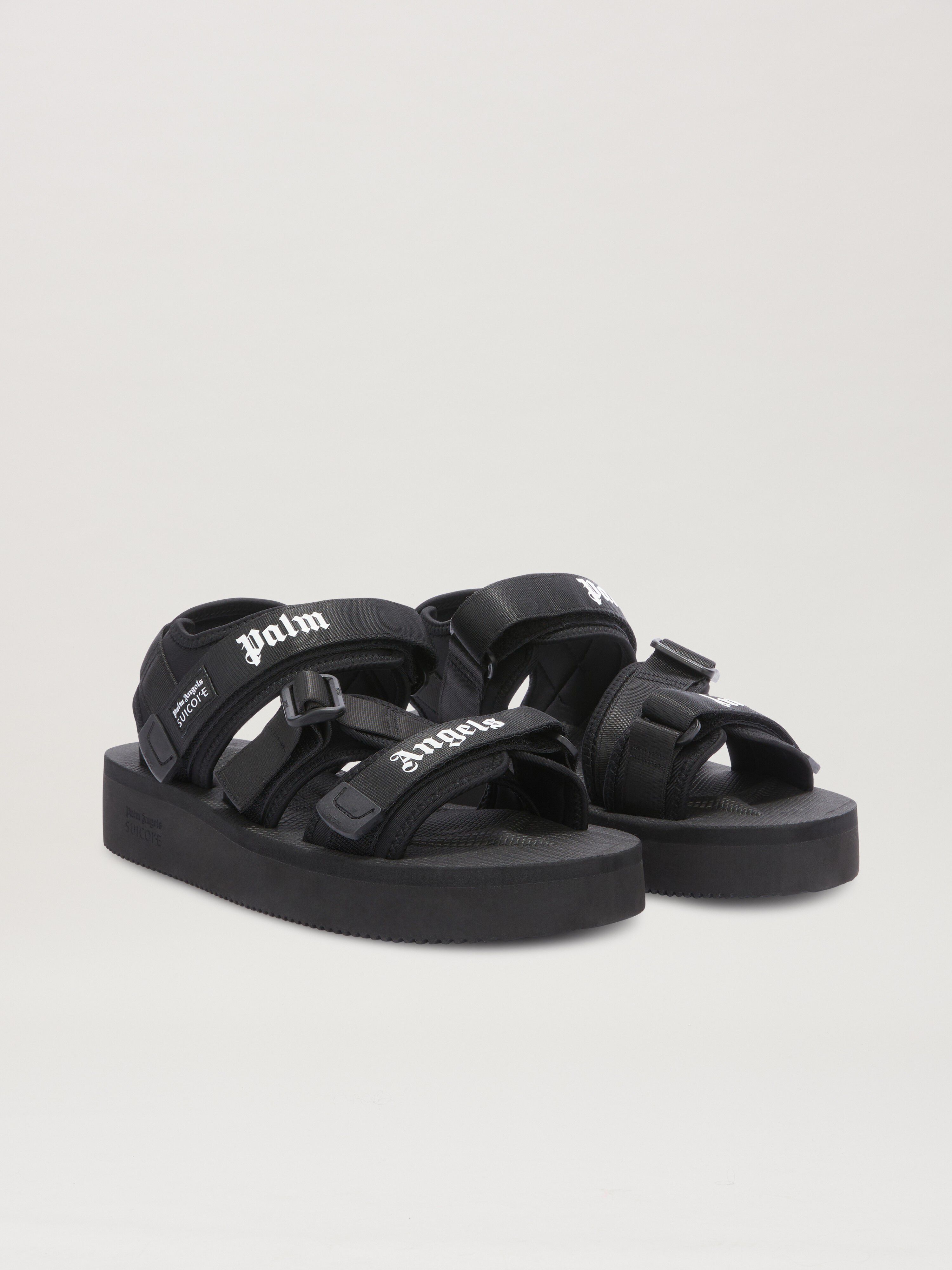 PALM ANGELS  PALM ANGELS X SUICOKE KISEE BLACK - BLAC BLACK - BLACK PMIH017S25FAB001