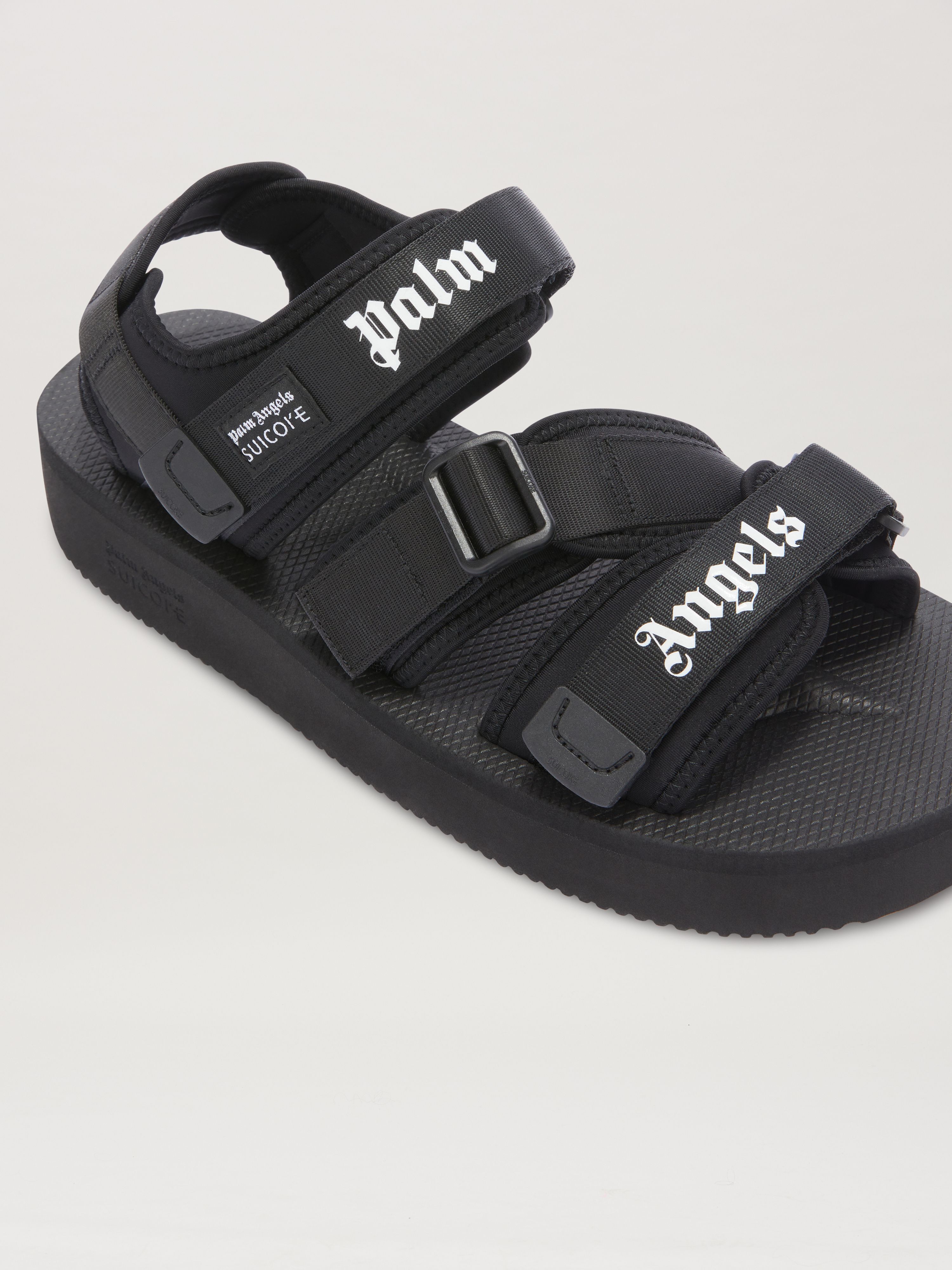 PALM ANGELS  PALM ANGELS X SUICOKE KISEE BLACK - BLAC BLACK - BLACK PMIH017S25FAB001