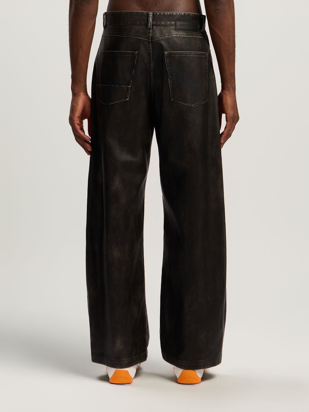 PALM ANGELS  DARK GREY - BLACK PMJB018F25FAB001