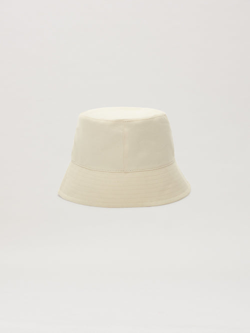 PALM ANGELS  BEAR IN MIND BUCKET OFF WHITE - BROWN PMLA039S25FAB003