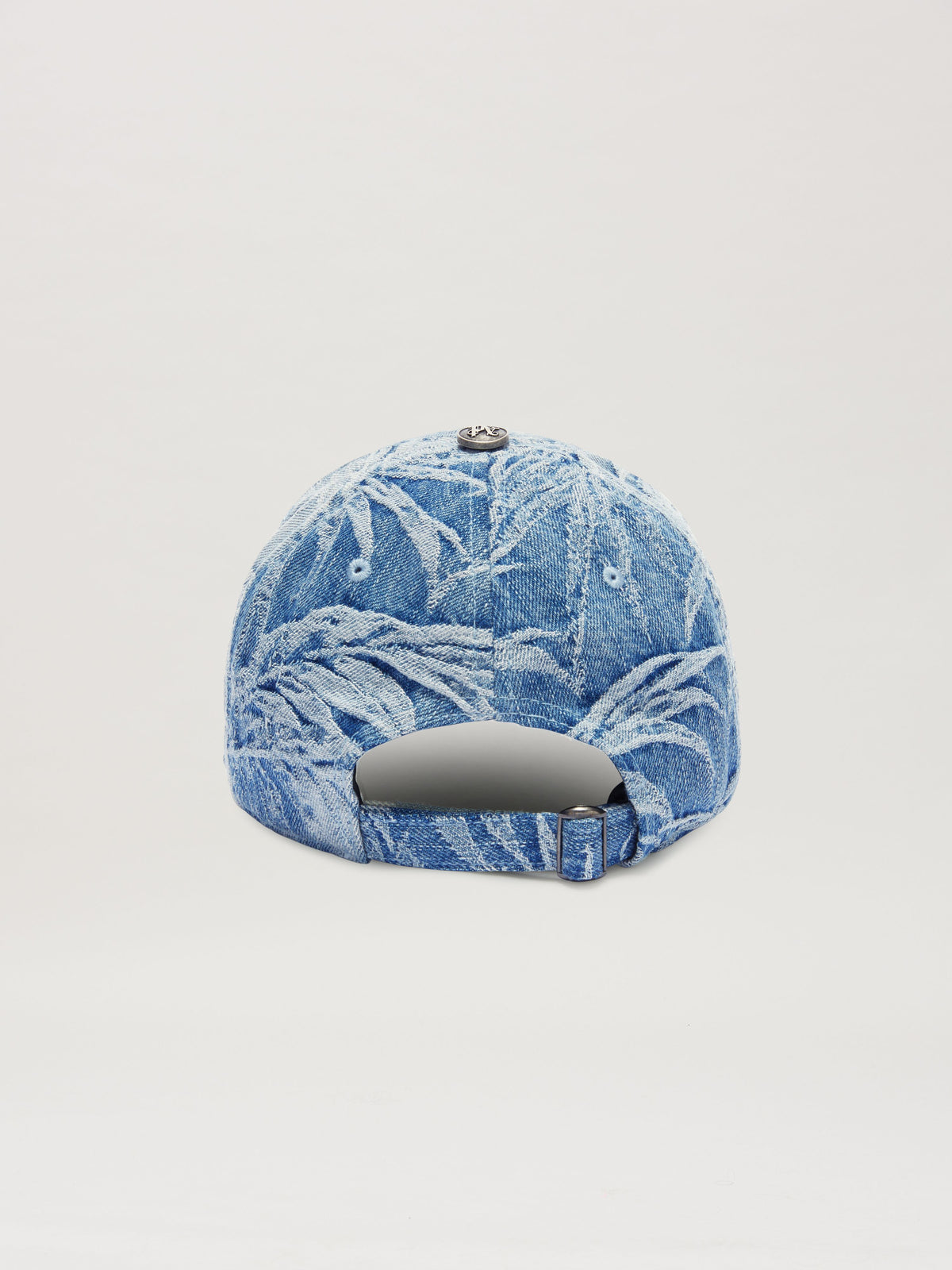 PALM ANGELS  JACQUARD PALMS CAP LIGHT BLUE - LIGHT BL LIGHT BLUE - LIGHT BLUE PMLB104S25FAB001