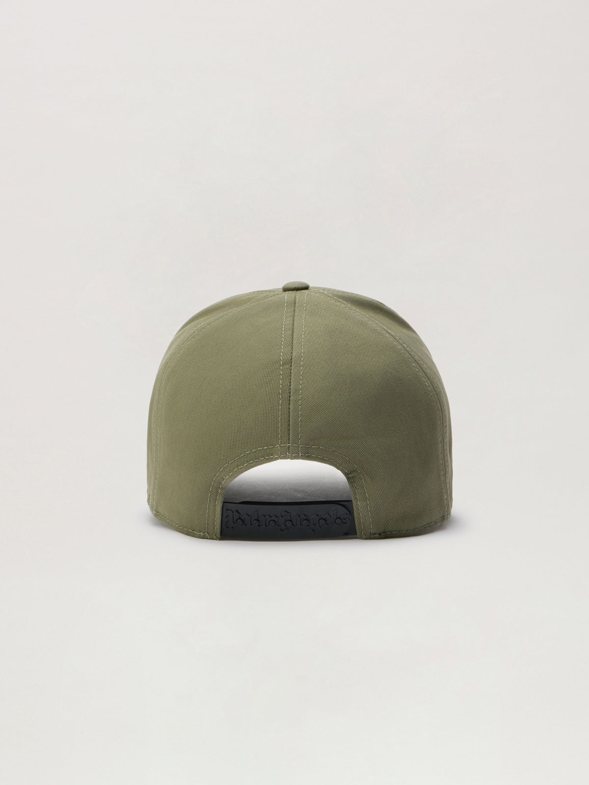 PALM ANGELS Classic Logo Corduroy Cap MILITARY OFF WHITE PMLB104S26FAB005