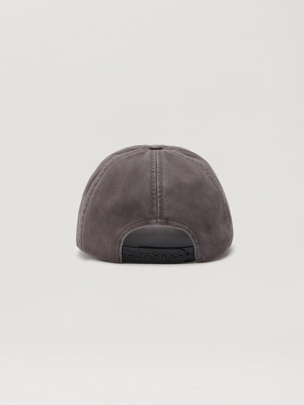 PALM ANGELS Skull Logo Cap DARK GREY OFF WHITE PMLB104S26FAB006