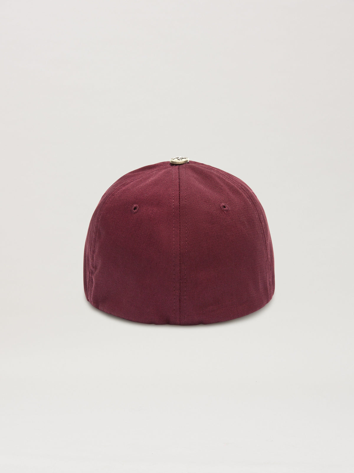 PALM ANGELS  OVAL PALM CAP BURGUNDY - OFF WHITE PMLB10CS25FAB001