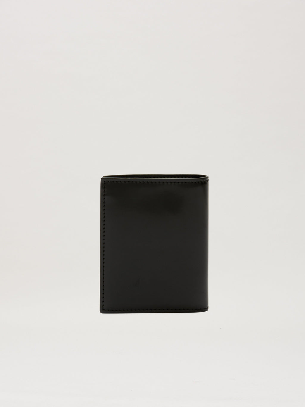 PALM ANGELS  CURVED LOGO BIFOLD WALLET BLACK PMNC024S25FAB001