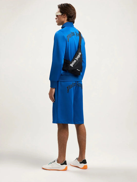 Curved Logo Shoulder Bag