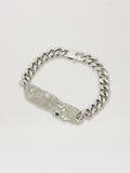 PALM ANGELS  MELTED CHAIN BRACELET SILVER - TRANSPARE SILVER - TRANSPARENT PMOA055S25MAT001