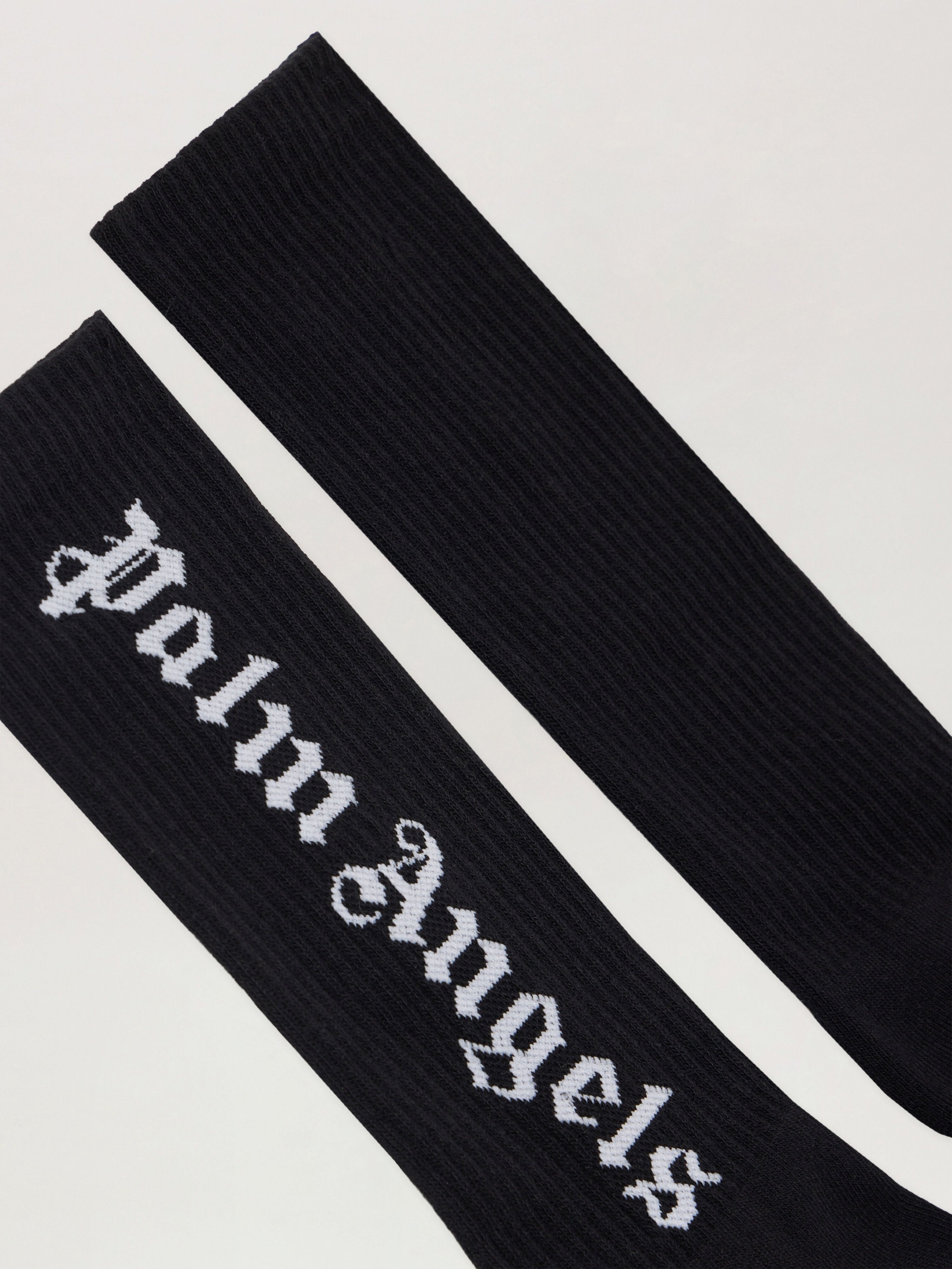 PALM ANGELS  BLACK WHITE PMRA001C99FAB002