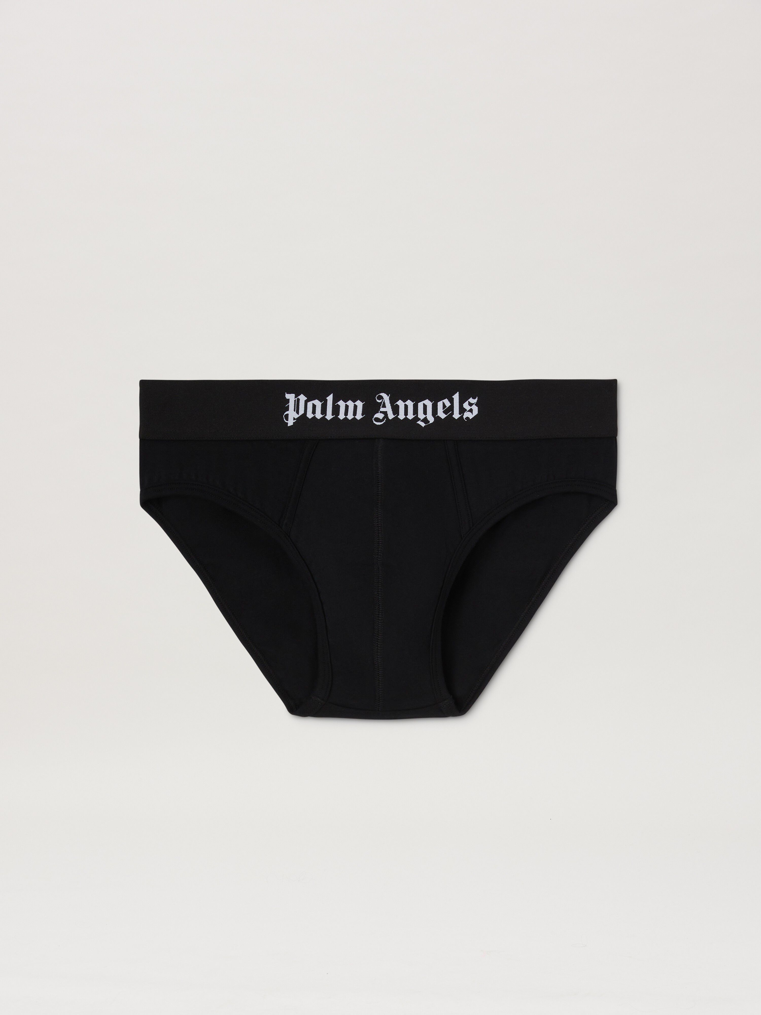 PALM ANGELS  PALM ANGELS SLIP BIPACK BLACK - BLACK PMUF002S25FAB001