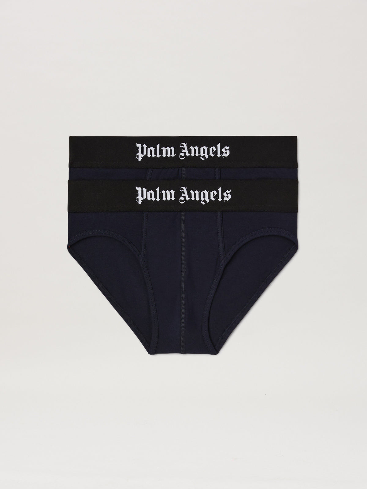 PALM ANGELS  PALM ANGELS SLIP BIPACK NAVY BLUE - BLAC NAVY BLUE - BLACK PMUF002S25FAB001