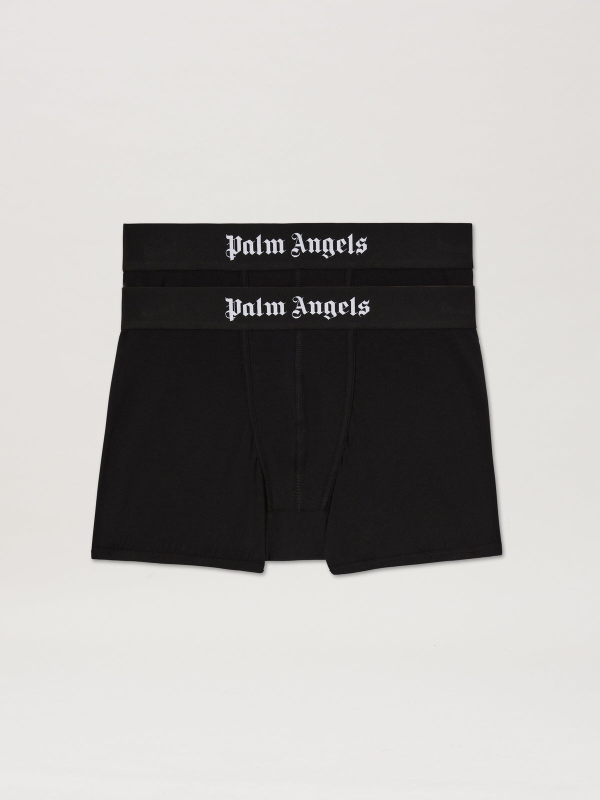 PALM ANGELS  PALM ANGELS BOXER BIPACK BLACK - BLACK PMUH003S25FAB001
